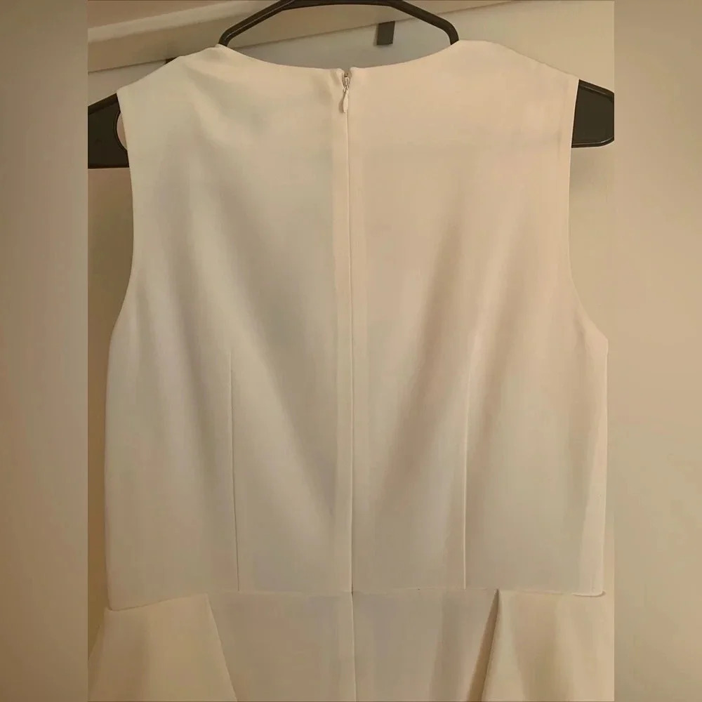 Cynthia Steffe Eden Sleeveless Cream Pleated Maxi‎ Gown Size 4 - NWT - Picture 12 of 16